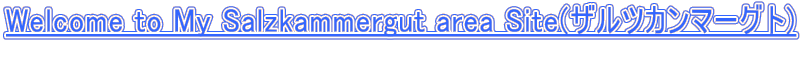 Welcome to My Salzkammergut area Site(�U���c�J���}�[�O�g)  
